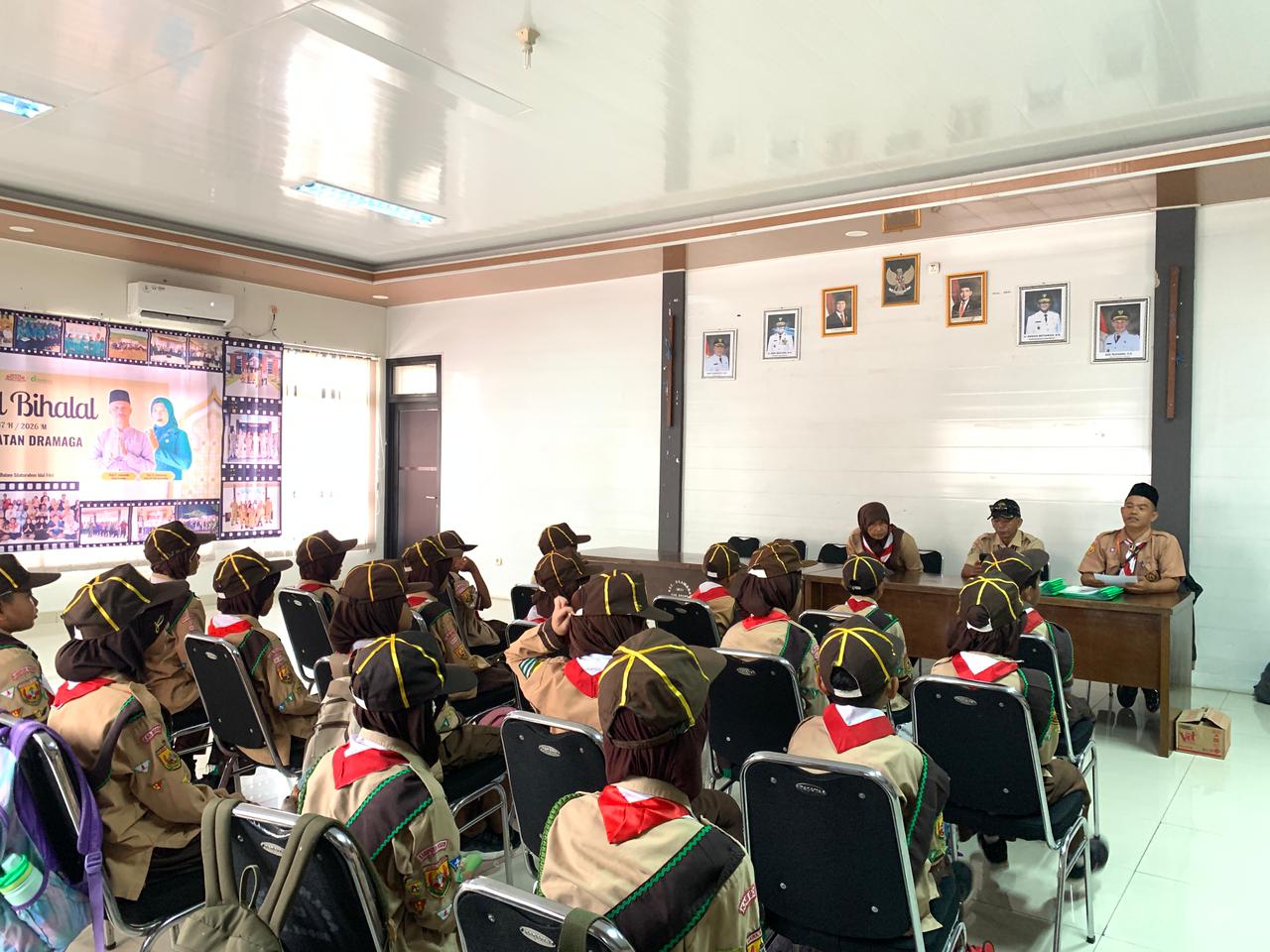 Cetak Generasi Emas, Kwarran Dramaga Mantapkan Persiapan Tapakan Pramuka Garuda 2026