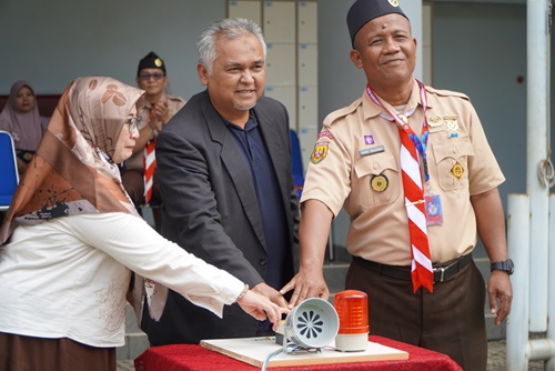 Ketua Kwarran Cileungsi Buka Giat Alchella 2026 SMPI Al-Azhar BSD@Cileungsi