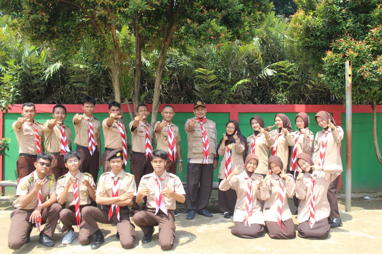 Scout Prada Dukung Program Kerja Kominfo Kwarran Citeureup