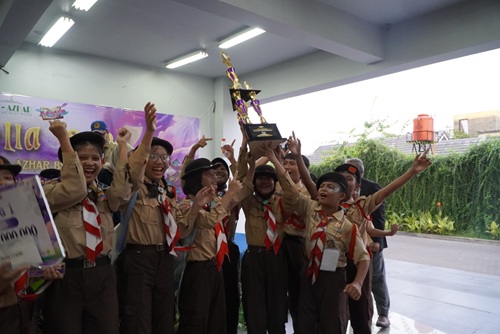 Pramuka SD Negeri Cibeureum Raih Juara 1 LKBB Alchella 2026