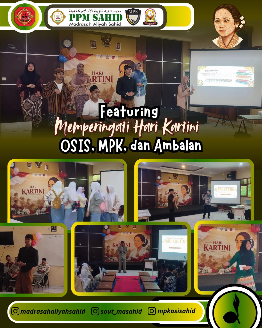 👑⚜️ Semangat Kartini Muda! Pramuka MA Sahid Peringati Hari Kartini 2026 🌸