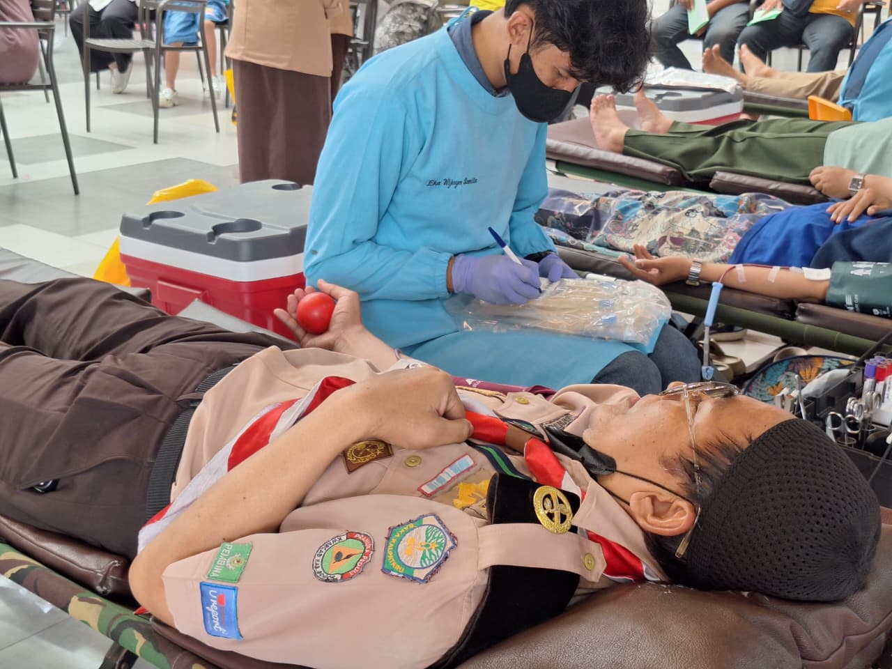 Pramuka Peduli Cileungsi Gelar Donor Darah, Wujud Nyata Kepedulian Sosial