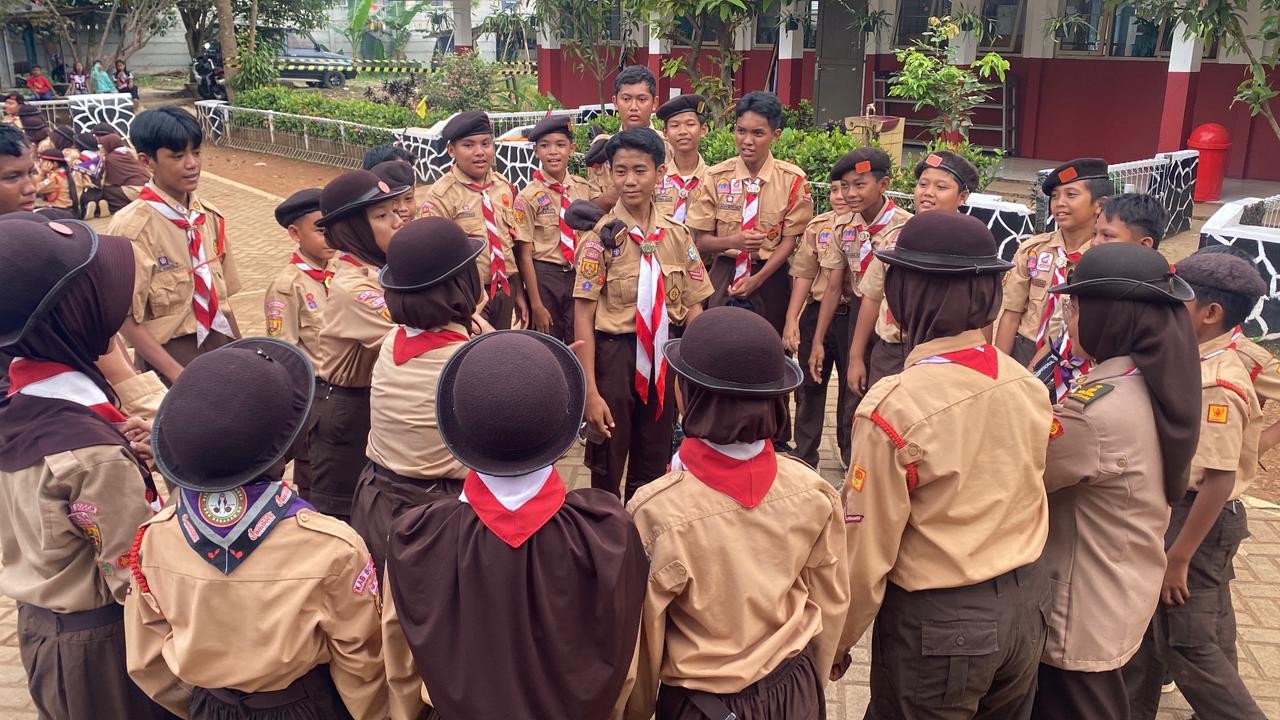 Kegiatan Permainan Besar LT II Kwartir Ranting Cileungsi Bangun Kekompakan Penggalang