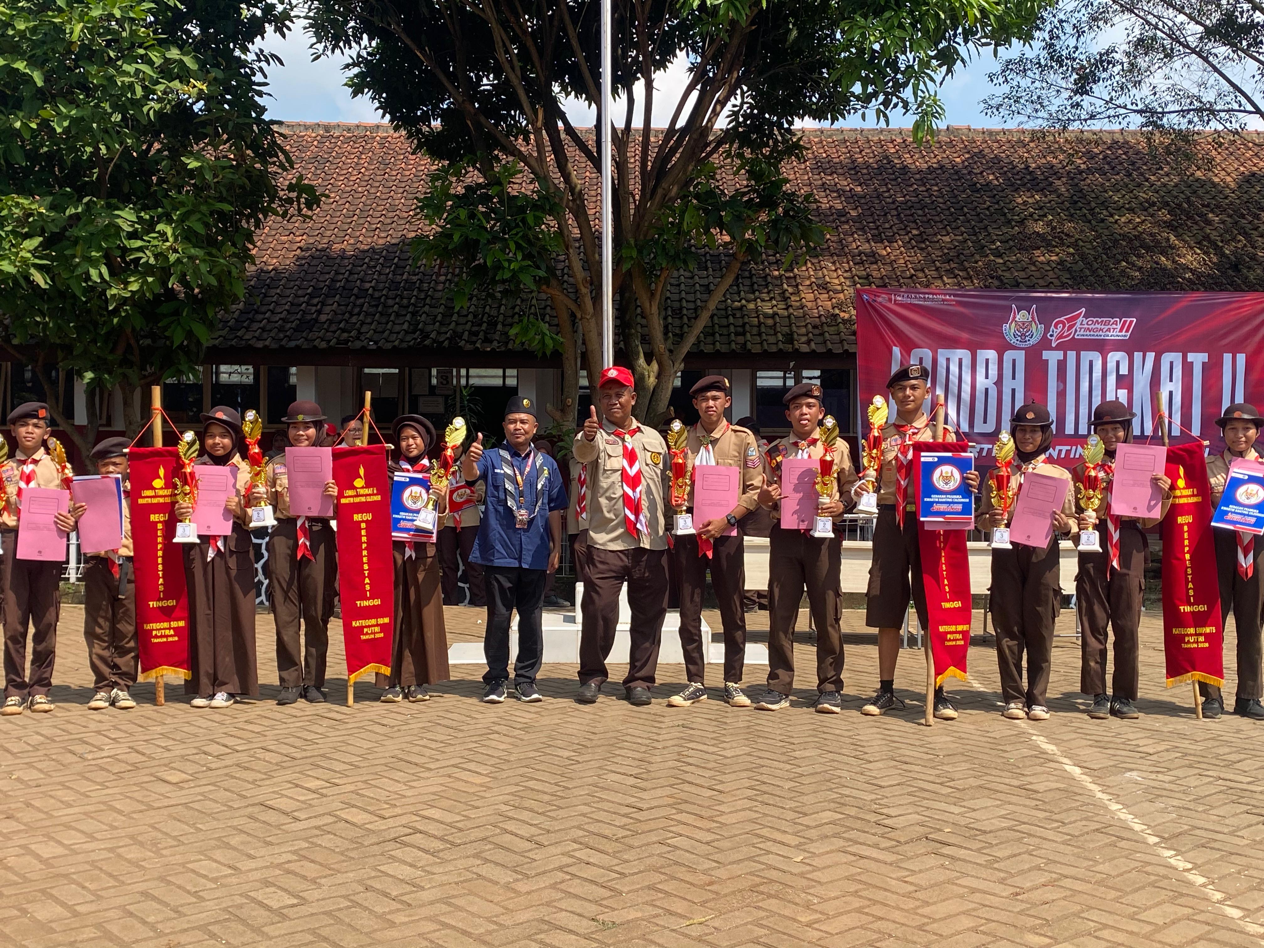 Penutupan LT II Kwartir Ranting Cileungsi Tahun 2026 Berlangsung Khidmat dan Penuh Apresiasi