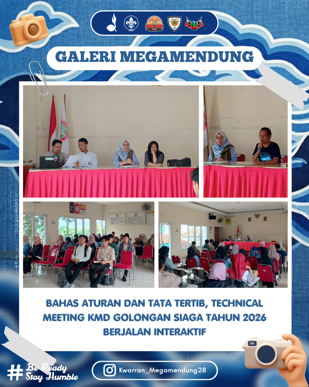 Bahas Aturan dan Tata Tertib, Technical Meeting KMD Golongan Siaga Tahun 2026 Berjalan Interaktif