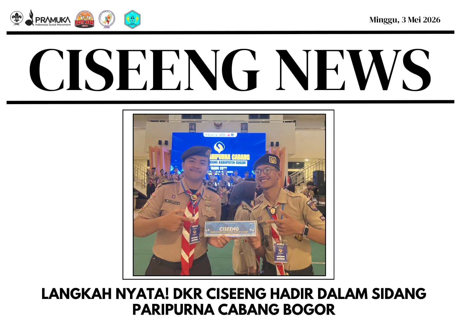 Langkah Nyata! DKR Ciseeng Hadir dalam Sidang Paripurna Cabang Bogor