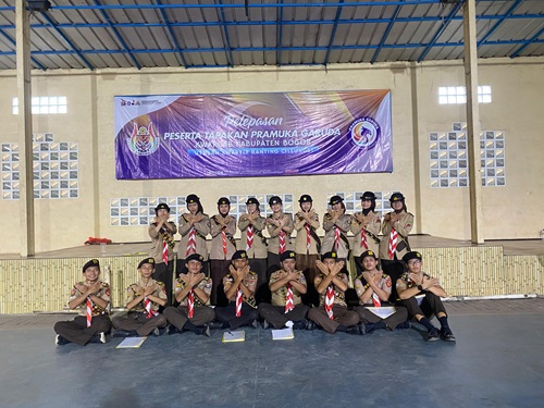 Empat Anggota Sanggar Bakti SMK Bina Teknika Ikuti Pelepasan Pramuka Garuda