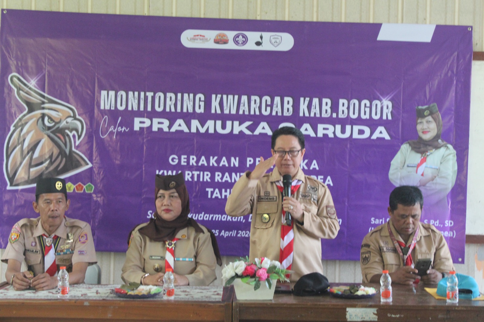Sinergi Menuju Puncak Prestasi: Ratusan Calon Pramuka Garuda Kwarran Ciampea Ikuti Latihan Gabungan