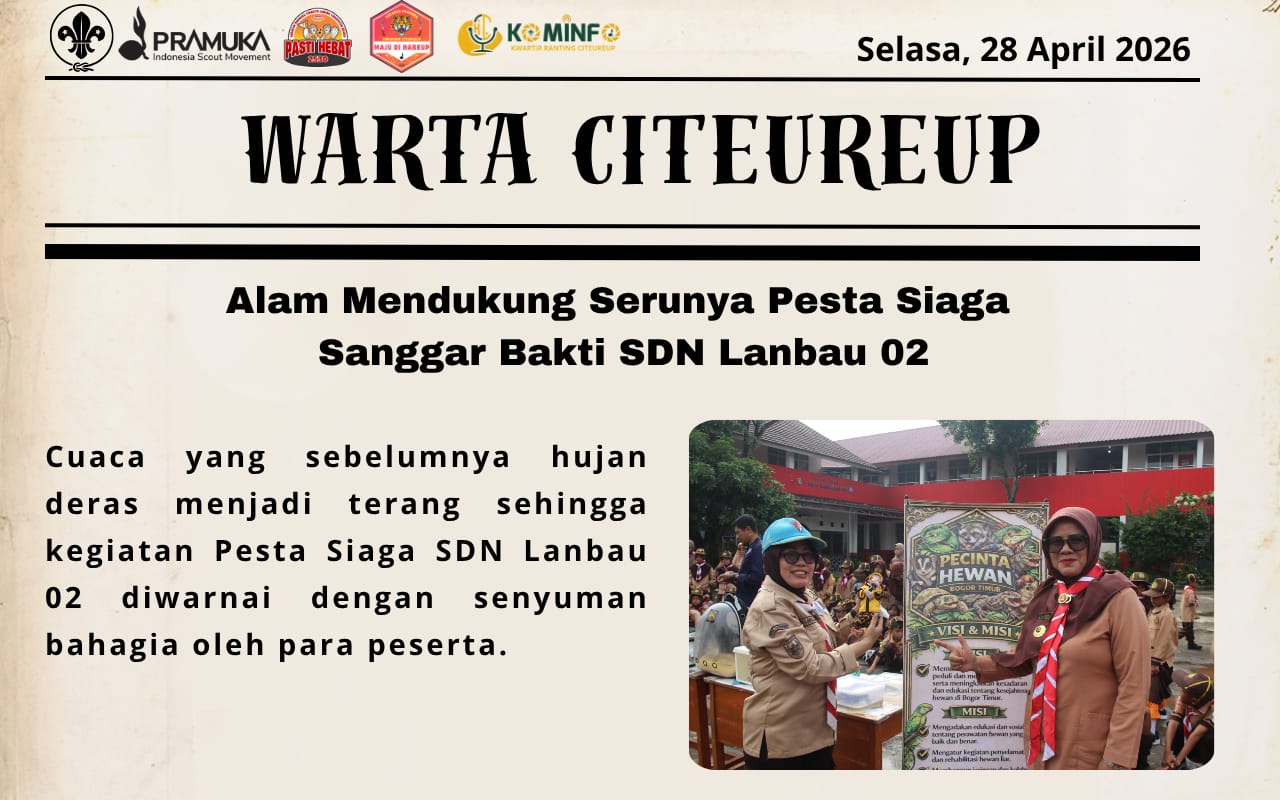 ALAM MENDUKUNG SERUNYA PESTA SIAGA SANGGAT BAKTI SDN LANBAU 02
