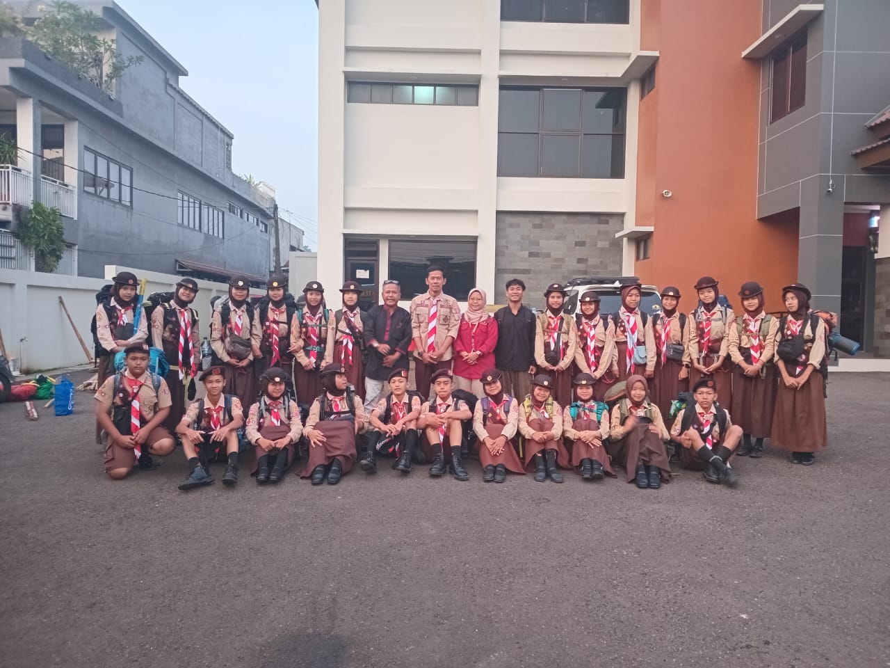 Harumkan Nama Wilayah, 24 Penggalang Kwarran Ciampea Resmi Dikukuhkan Menjadi Pramuka Garuda Kabupaten Bogor