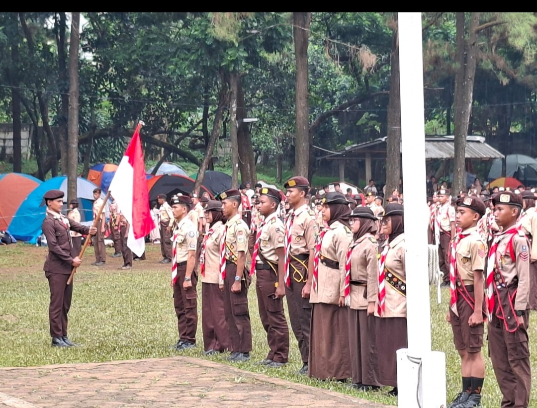 Ciampea Borong Gelar! Penggalang dan Penegak Asal Kwarran Ciampea Sabet Predikat Peserta Terbaik di Tapakan Garuda Angkatan II