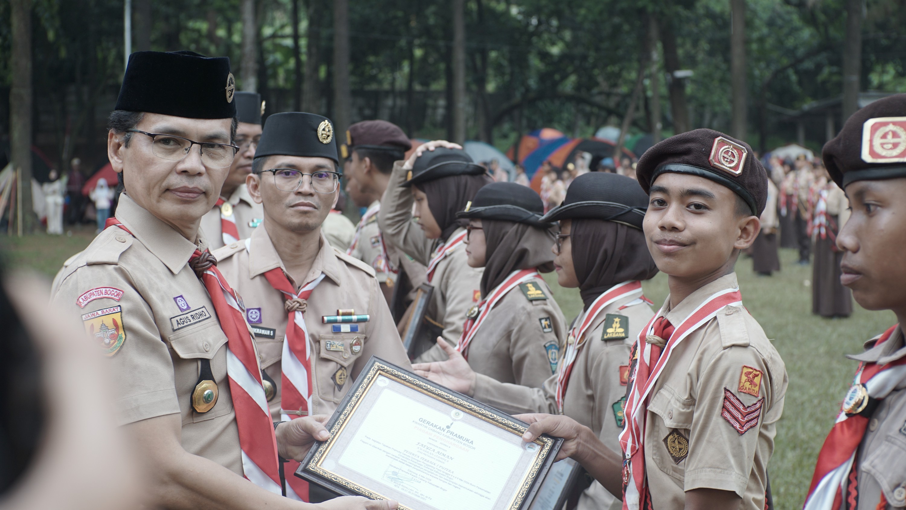 Ciampea Borong Gelar! Penggalang dan Penegak Asal Kwarran Ciampea Sabet Predikat Peserta Terbaik di Tapakan Garuda Angkatan II