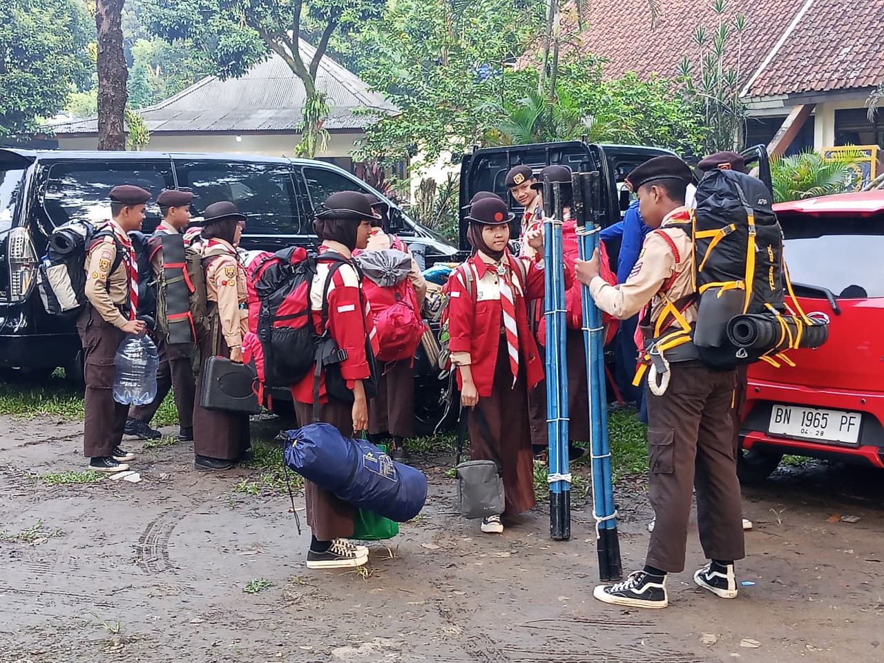 919 Pramuka Penggalang Padati Buper Cimandala, Semangat Membara Warnai Tapakan Garuda Angkatan II 2026