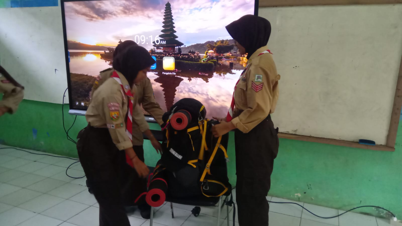 Scouting Skill Kwaran Cileungsi: Materi Backpacking Tingkatkan Kerapihan dan Kesiapan Perbekalan