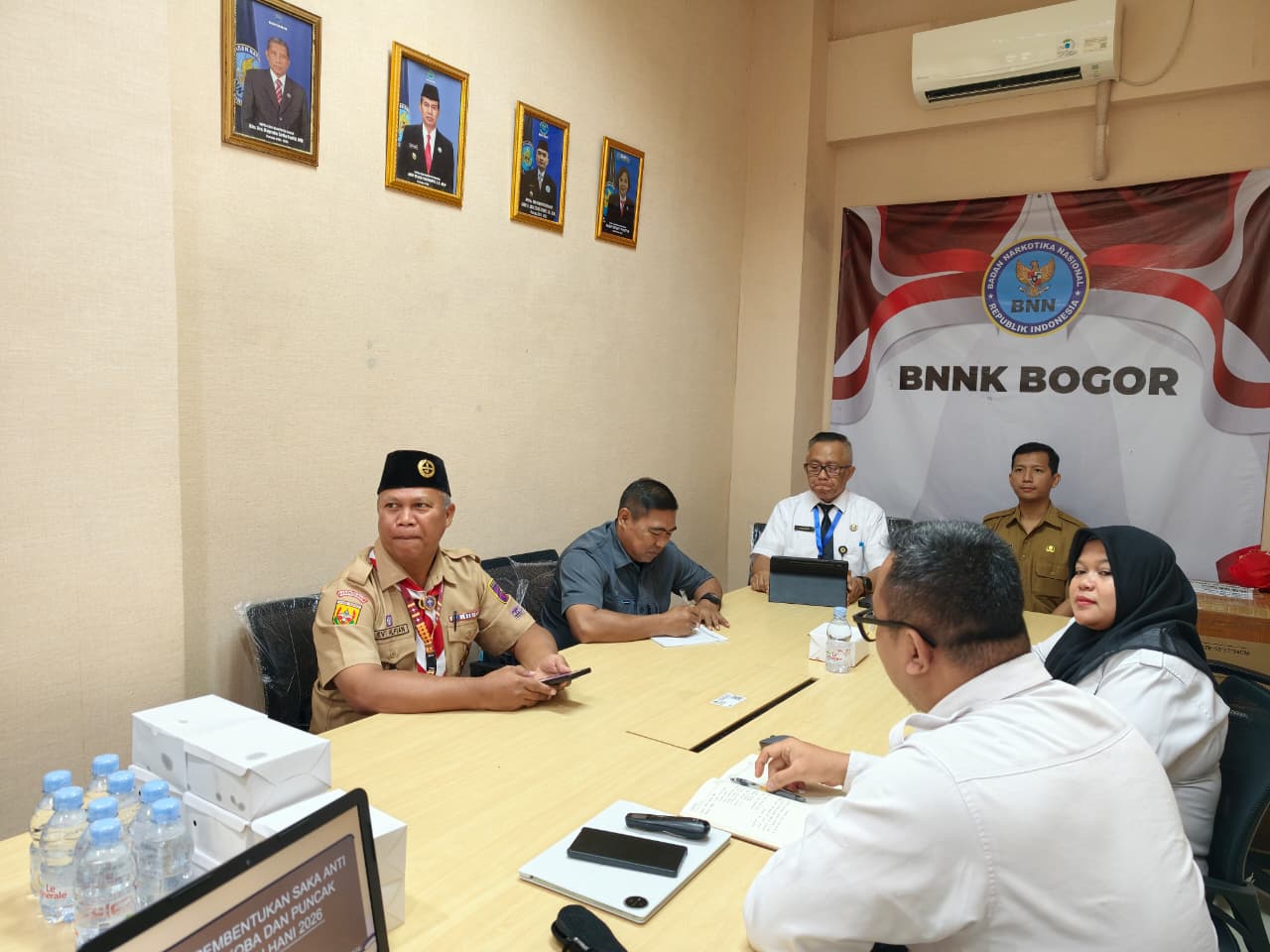 Kwarcab Kabupaten Bogor Bersama BNN dan Bakesbangpol Bentuk Saka Anti Narkoba