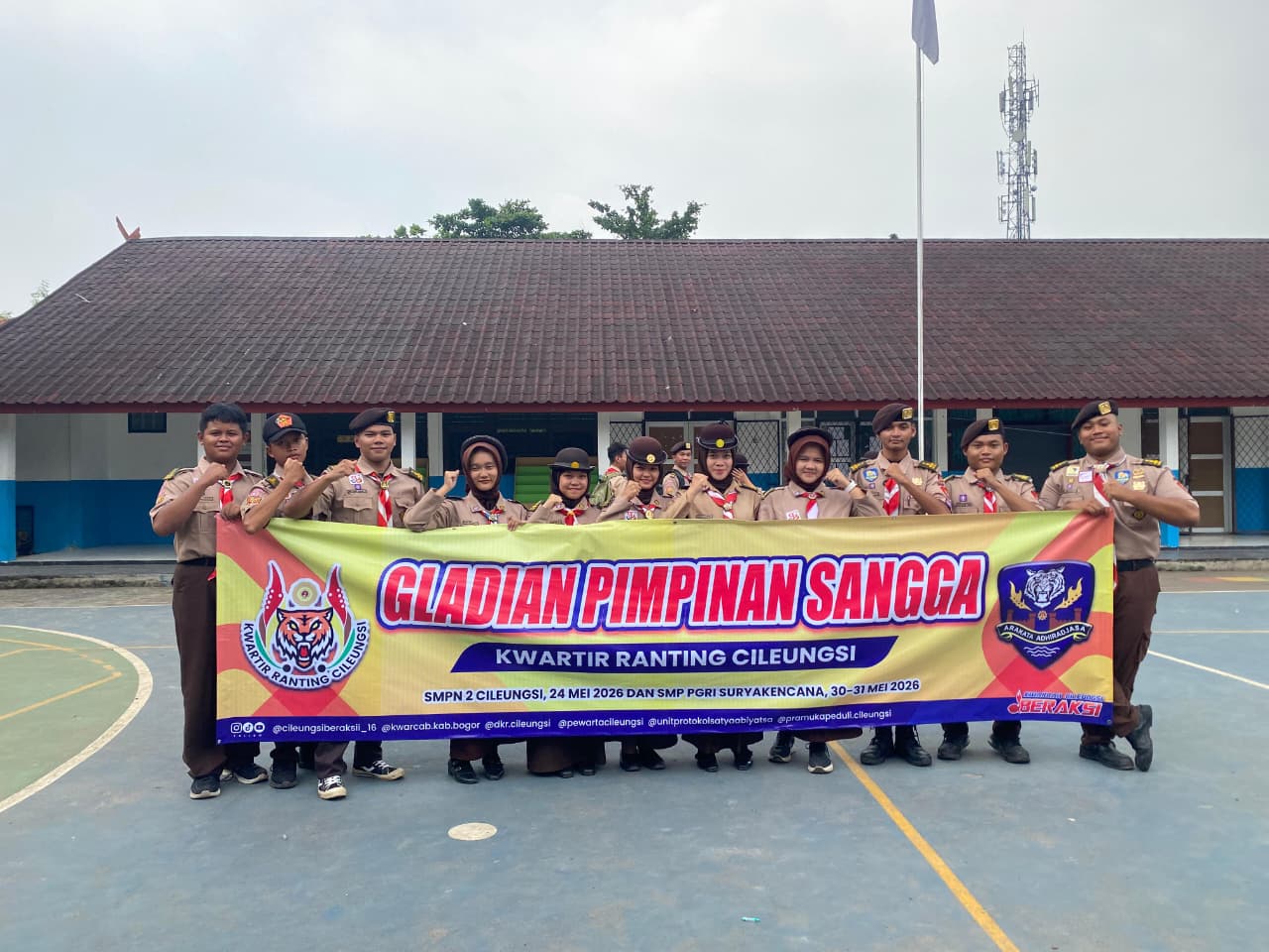 Sanggar Bakti SMK Bina Teknika Perkuat Karakter Kepemimpinan Lewat Kegiatan GPS