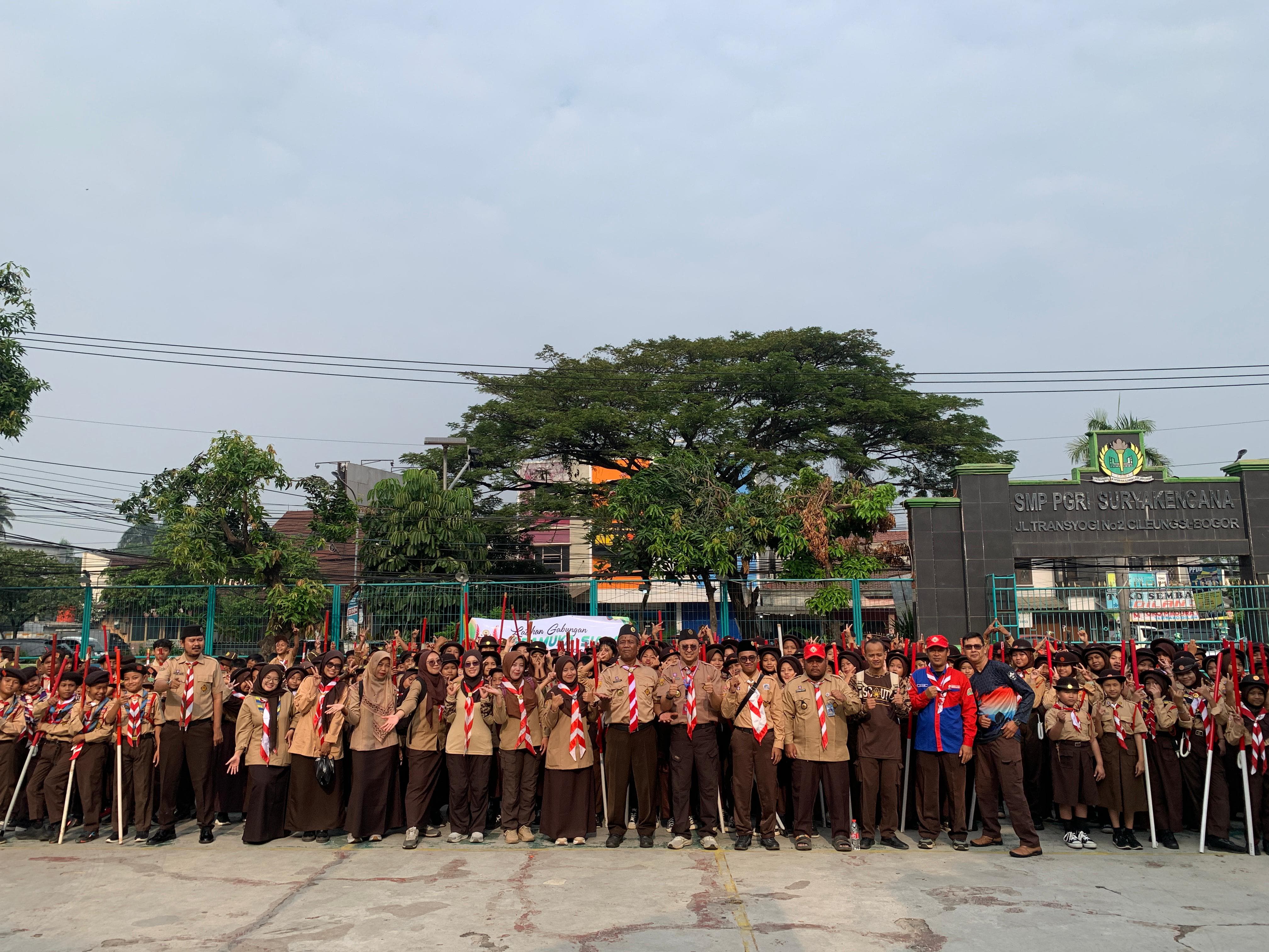 Gerakan Kwartir Ranting Cileungsi Gelar Kembali Latihan Gabungan Pramuka Siaga Tahun 2026