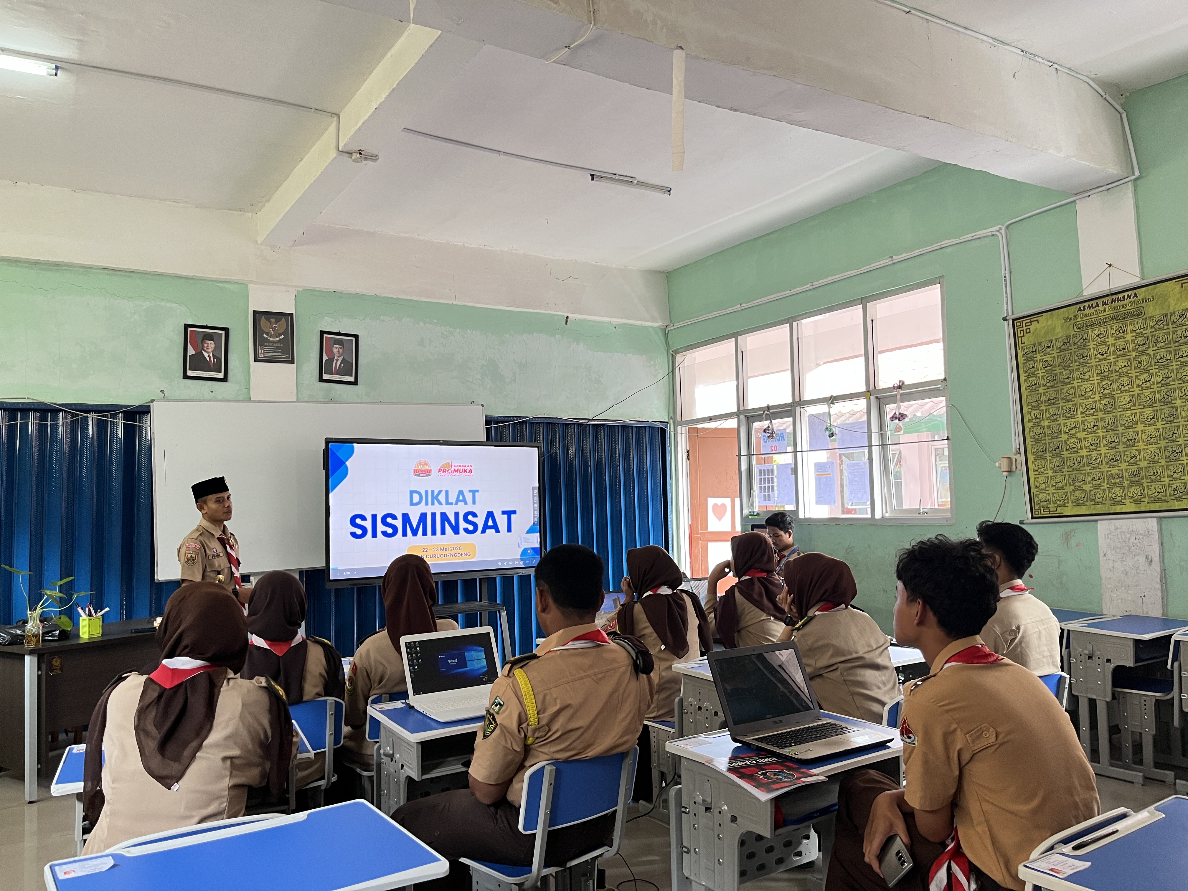 Bimtek Sisminsat Kwarran Caringin 2026 Tingkatkan Tertib Administrasi Dewan Ambalan dan Dewan Saka
