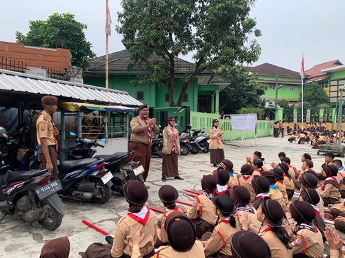 Latihan Gabungan Penggalang Kwarran Cileungsi Hadirkan Games Edukatif
