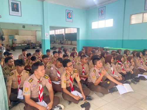 Materi Pola Mekanisme Pembinaan (Polmekbin) Warnai Kegiatan GPS Kwartir Ranting Cileungsi