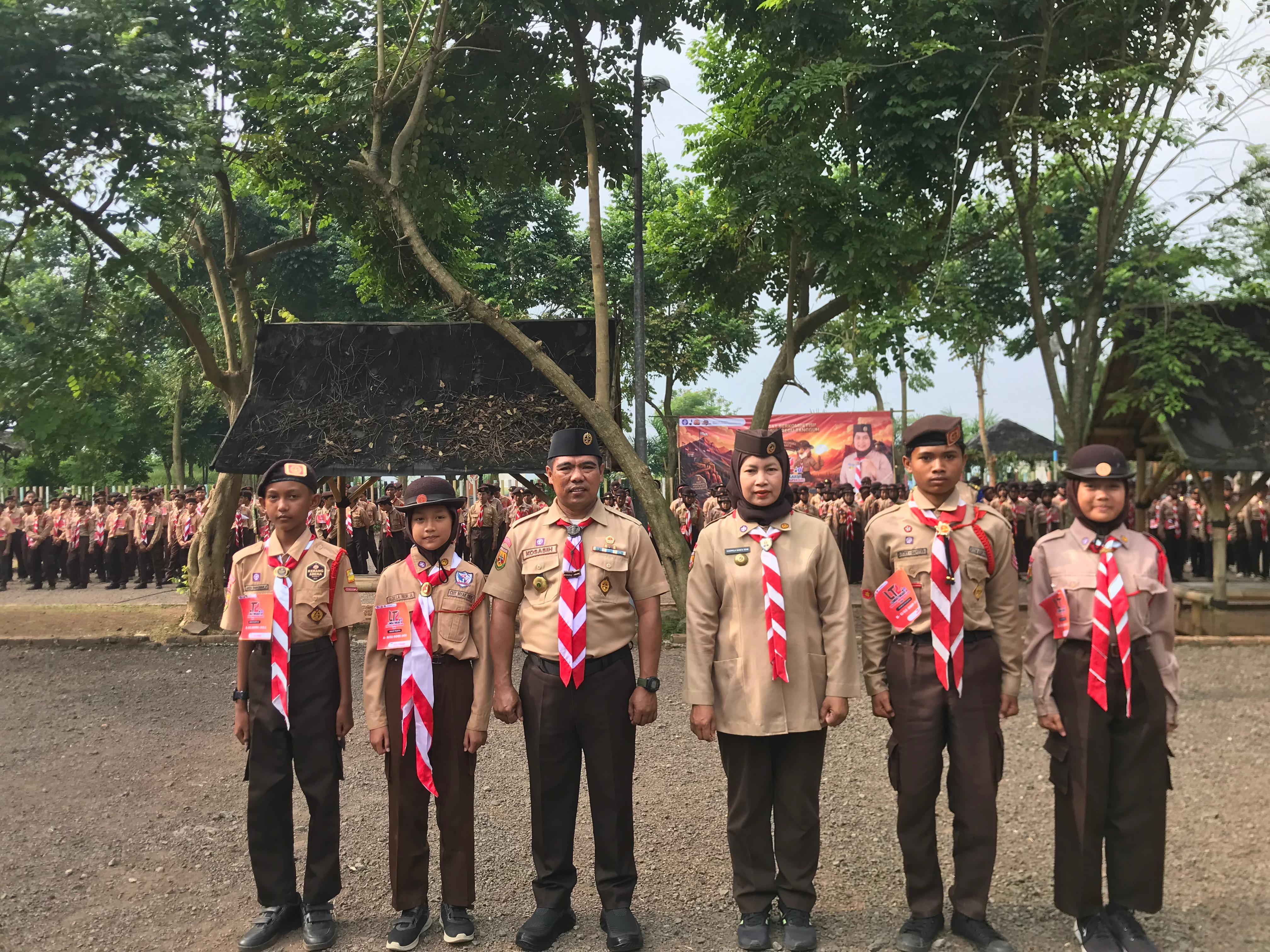 Semangat Kompetisi dan Persaudaraan Warnai Lomba Tingkat II Kwarran Parung Panjang 2026