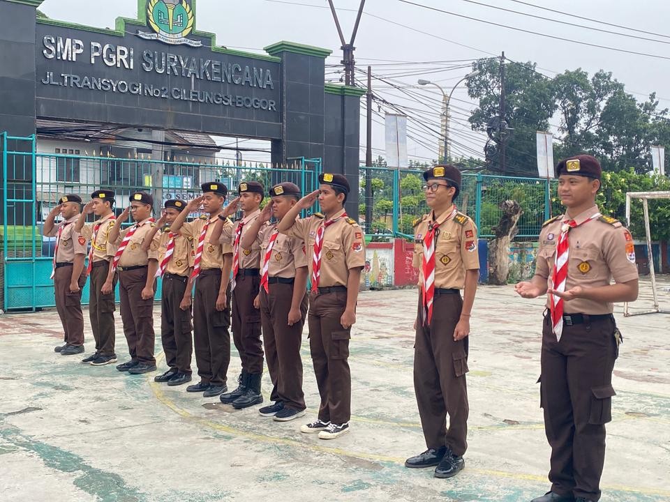 Belajar dan Praktik, Peserta GPS Cileungsi Tahun 2026 Mendalami Tata Upacara Pelantikan