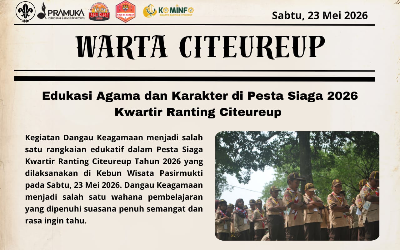 EDUKASI AGAMA DAN KARAKTER DI PESTA SIAGA CITEUREUP 2026
