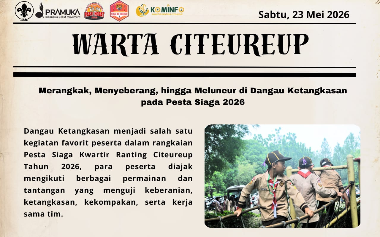 MERANGKAK, MENYEBRANG, HINGGA MELUNCUR DI DANGAU KETANGKASAN PESTA SIAGA 2026