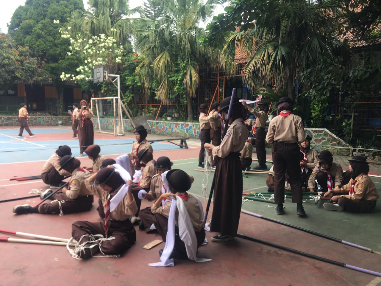 Lomba Tingkat I SMPN 1 Tamansari Jadi Ajang Seleksi Menuju LT II