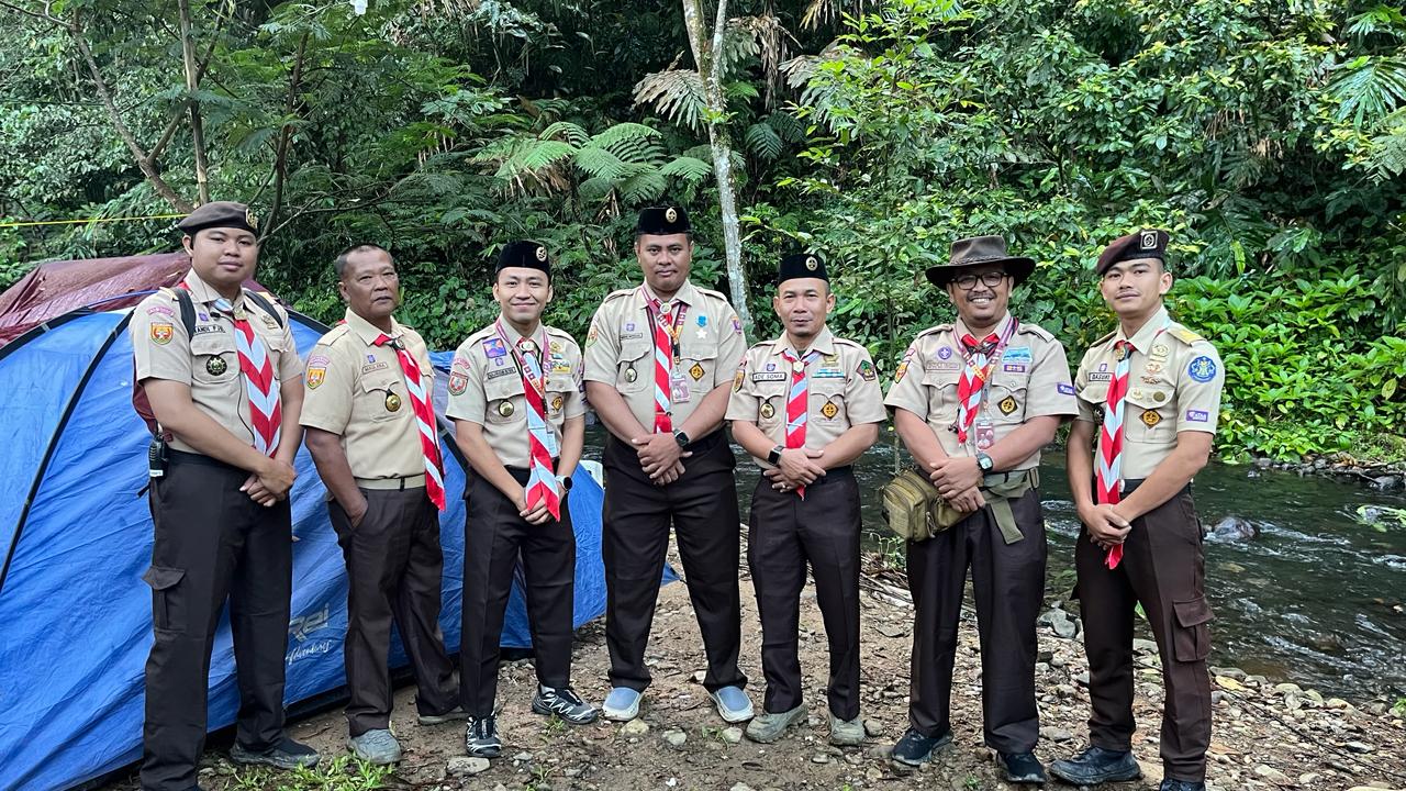 Menembus Rimba Citalahab, Semangat Pelatih dan Andalan Kwarcab Bogor Menggema di Hari Jadi Bogor ke-544