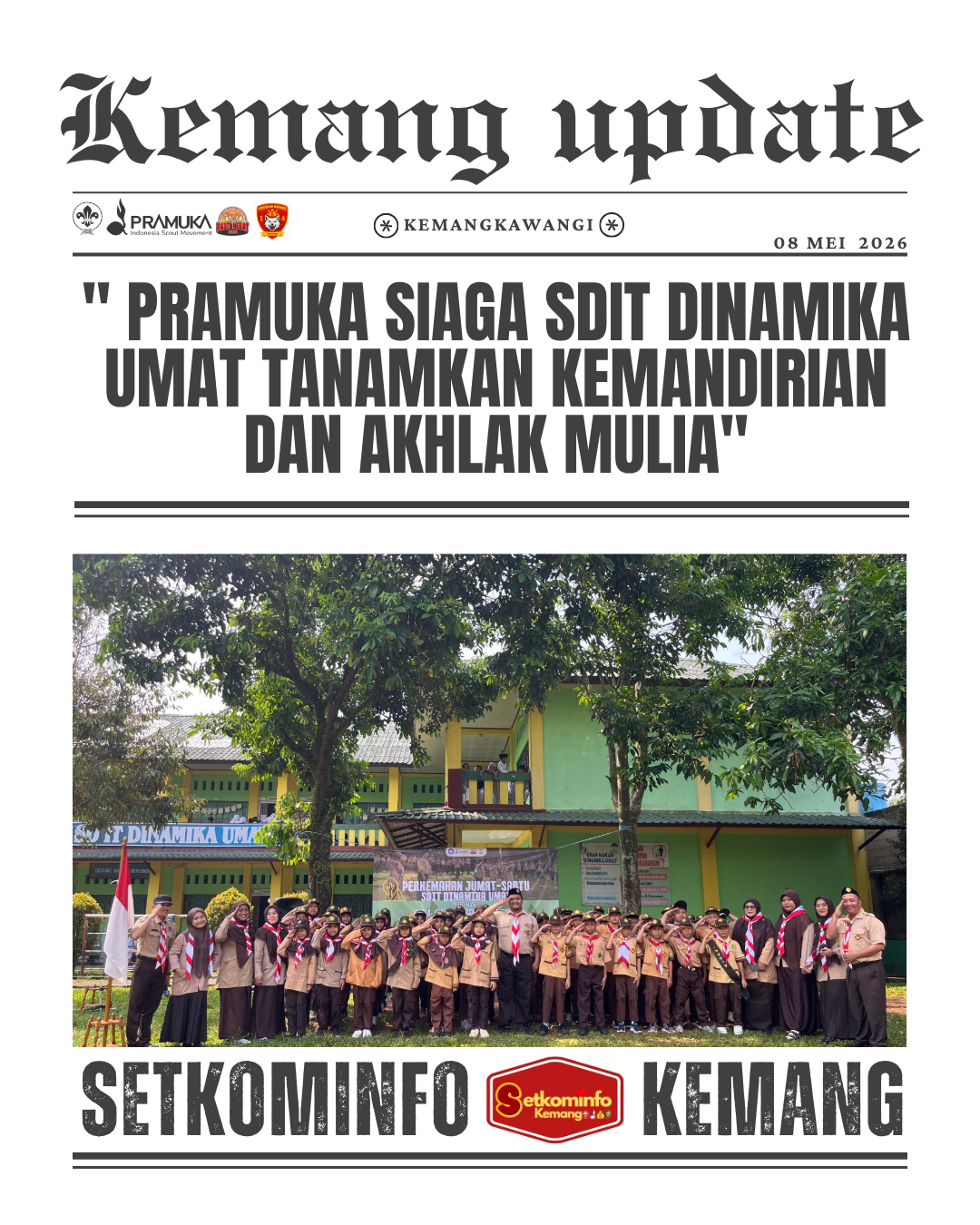 Siaga Dinamika Umat Tanamkan Kemandirian Dan Akhlak Mulia