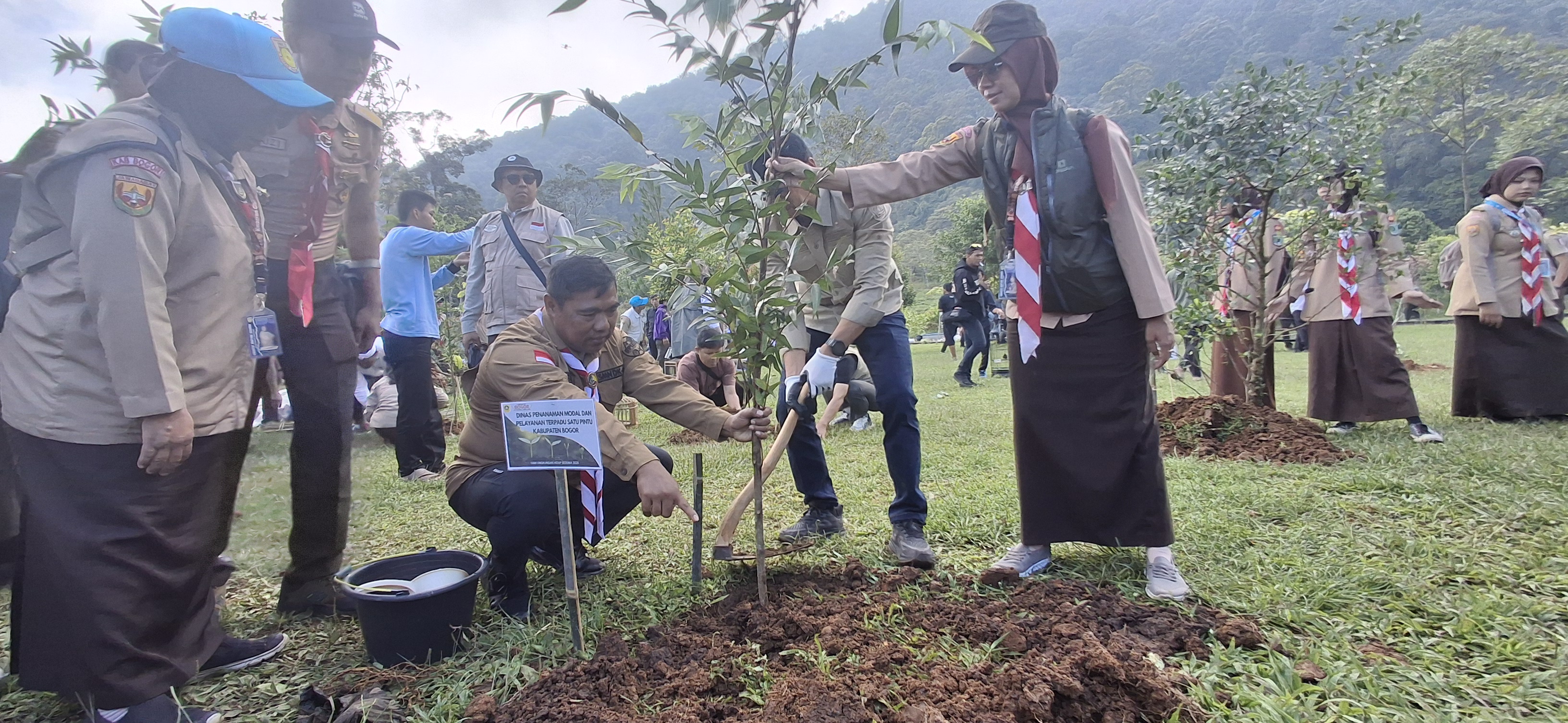 Peringatan Hari Lingkungan Hidup Se Dunia dan Rangkaian kegiatan Hari Jadi Bogor ke 544 Tahun 2026 Tanam Pohon untuk Bumi, Bakti Pramuka untuk Bogor