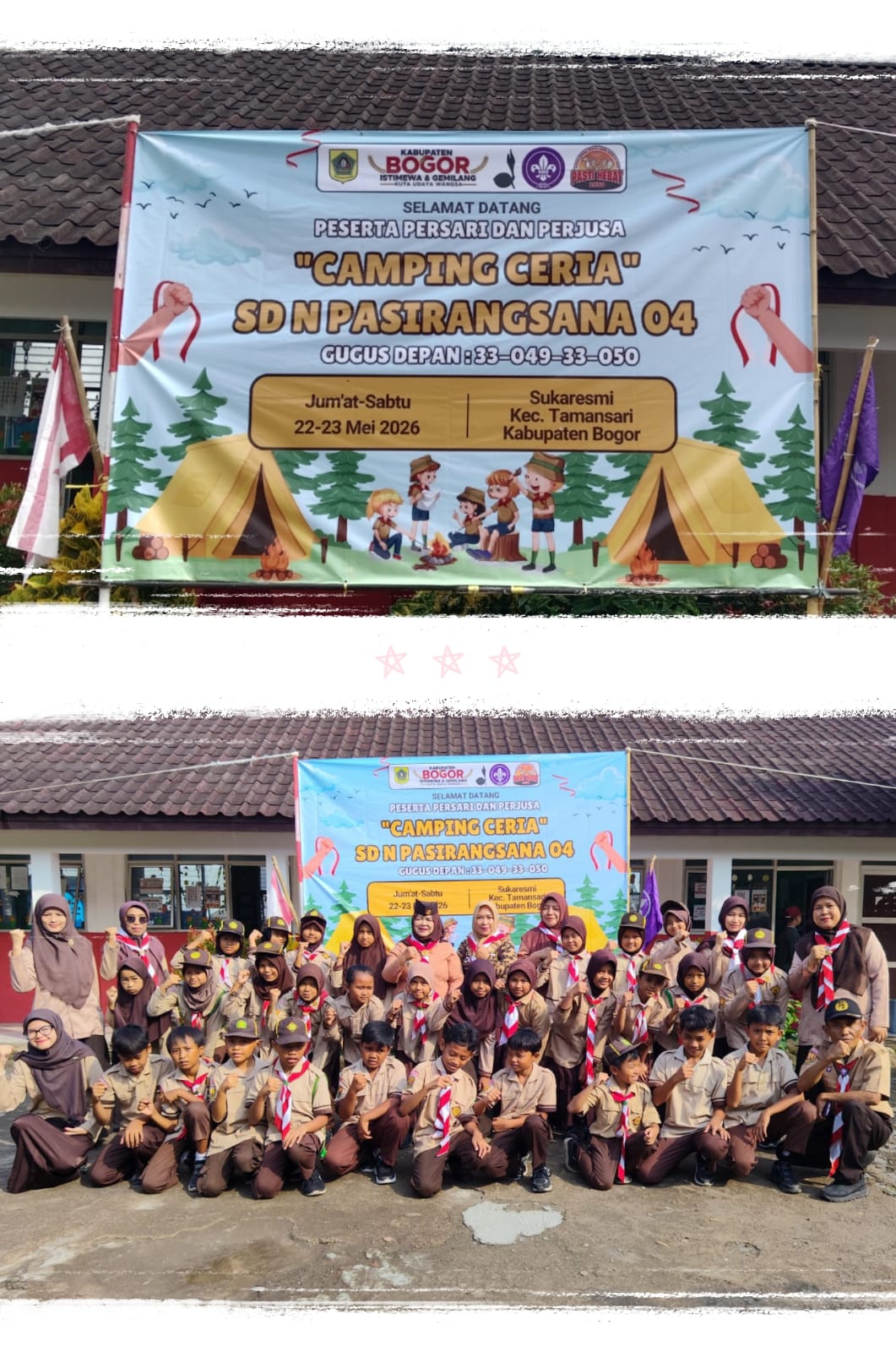 Kegiatan Persari, Lomba Tingkat I, dan Perjusa SDN Pasirangsana 04 Berlangsung Meriah