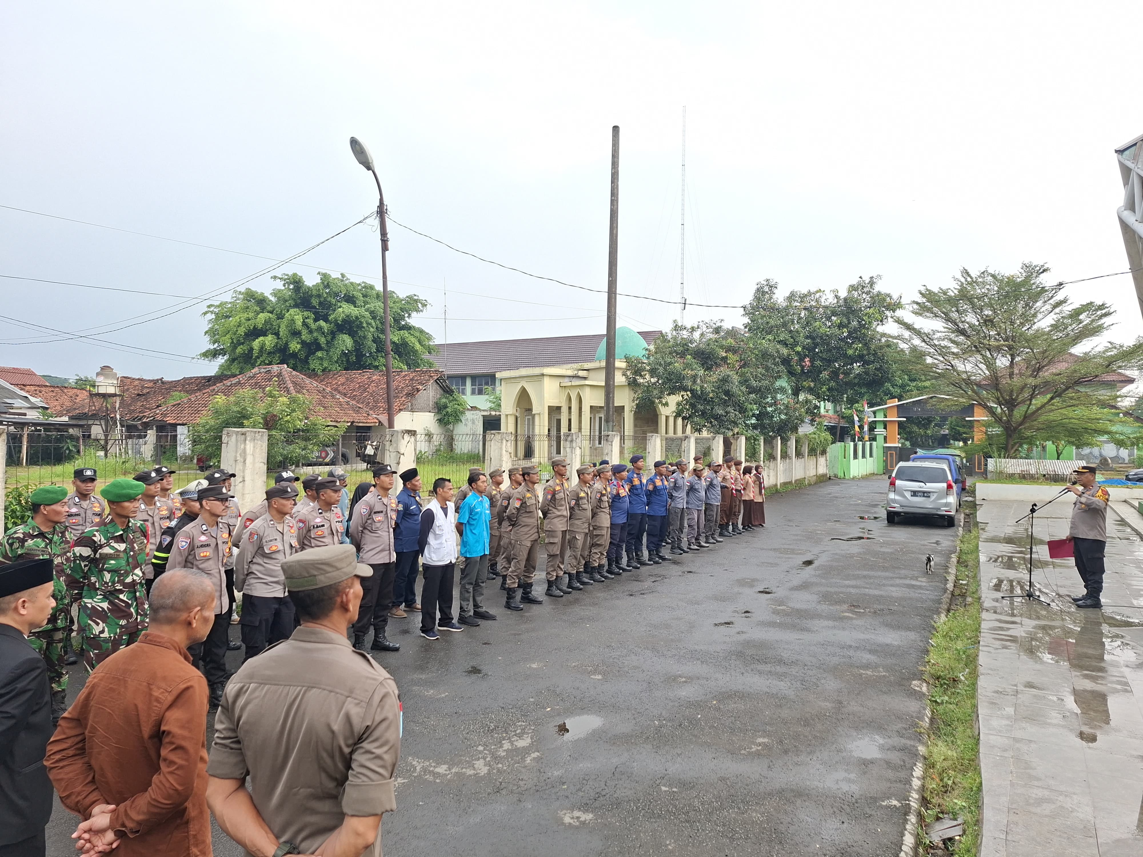 SAMBUT IDUL FITRI 1447 H 2026 PRAMUKA CARIU IKUTI APEL  KARYA BAKTI