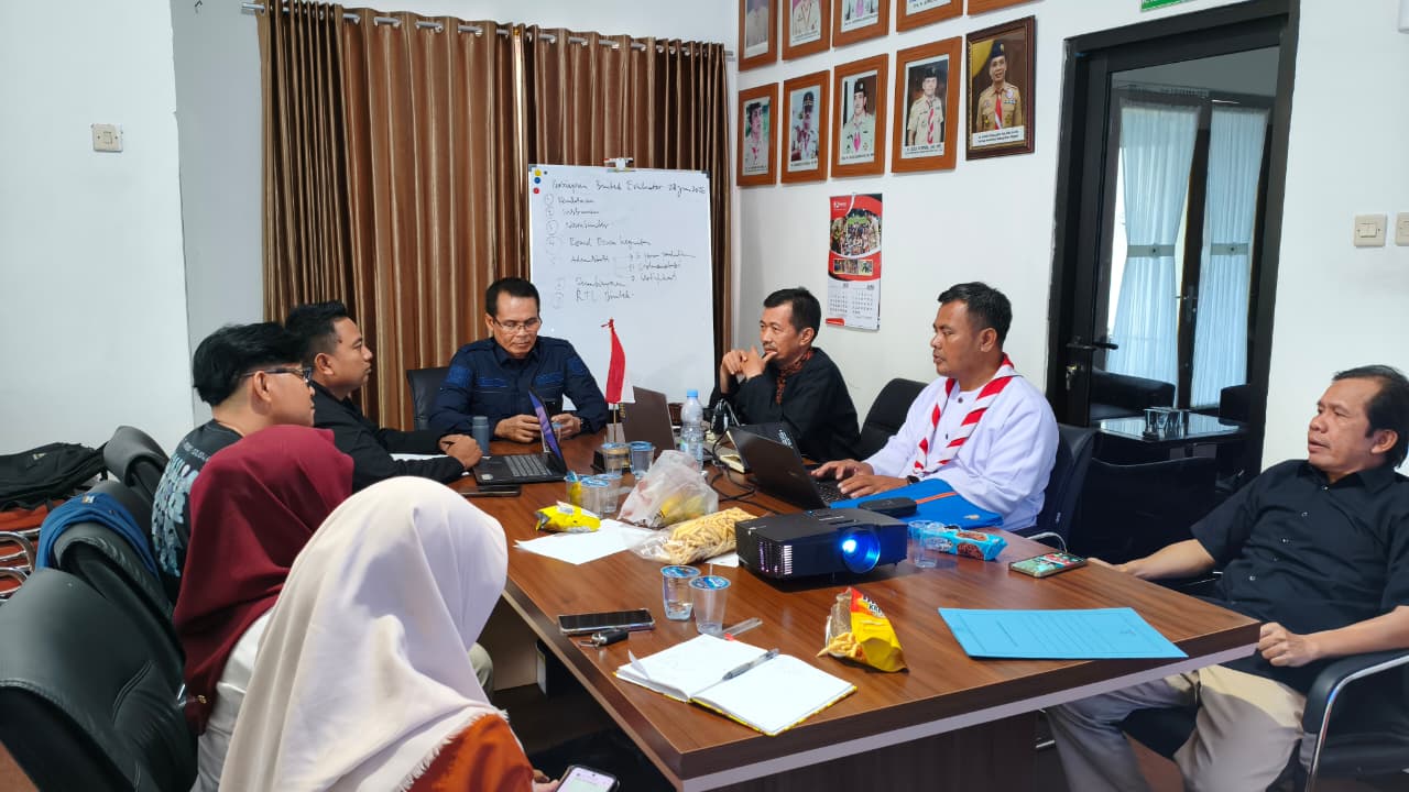 Komisi Evaluasi Tergiat Kwarcab Kabupaten Bogor Rumuskan Instrumen Penilaian, Didukung Aplikasi Digital dari Bidang KOMTI