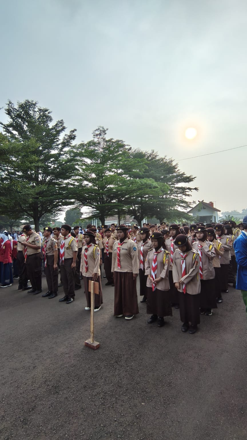 Upacara kegiatan hari kebangkitan nasional