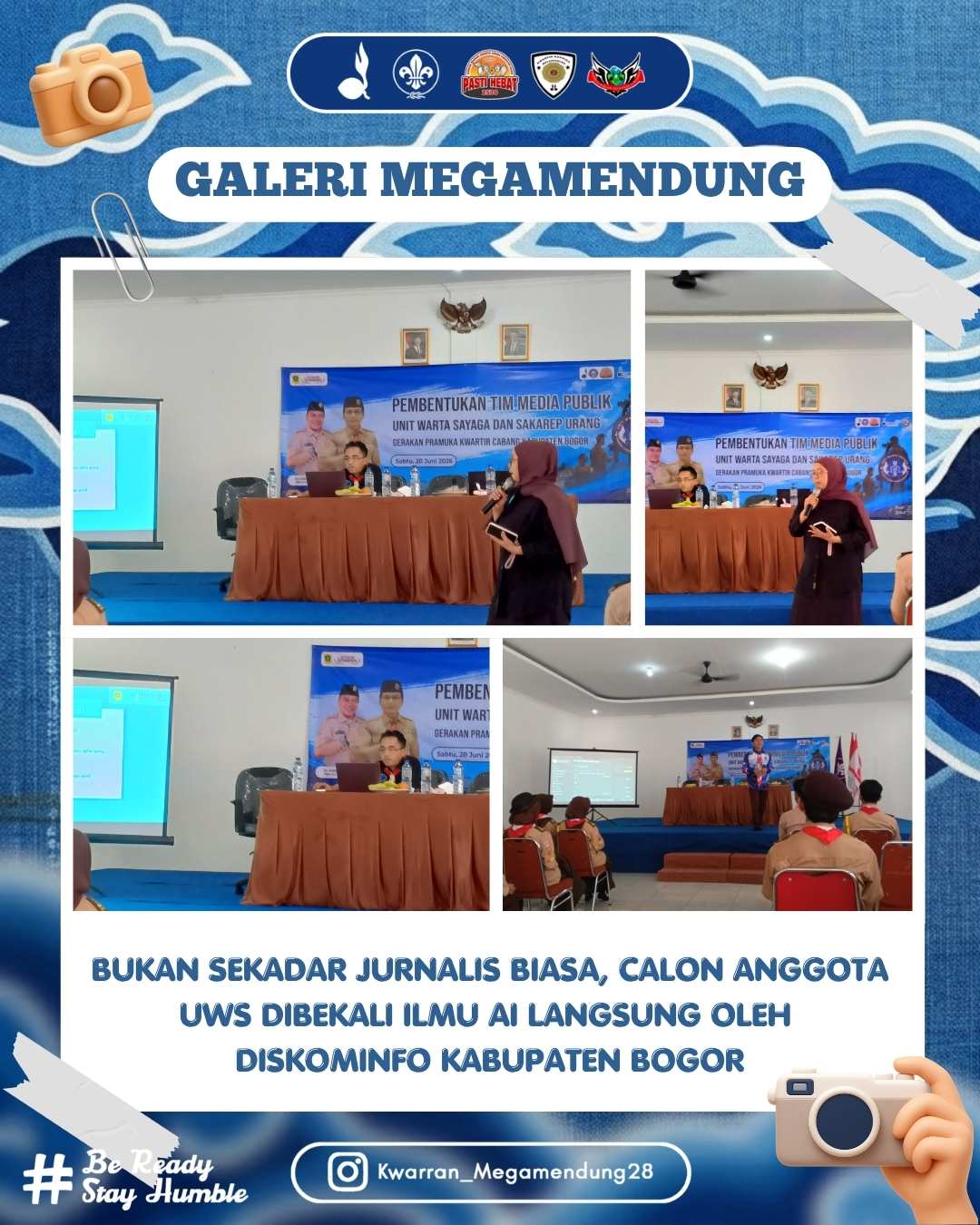 Bukan Sekadar Jurnalis Biasa, Calon Anggota UWS Dibekali Ilmu AI Langsung oleh Diskominfo Kabupaten Bogor
