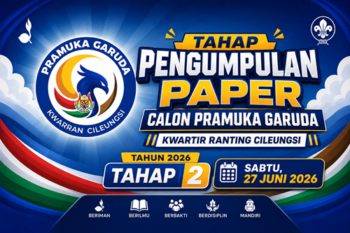 Jelang Penilaian Pramuka Garuda Tahun 2026 Tahap 1, Kwarran Cileungsi Gercep Agendakan Pengumpulan berkas Persyaratan Peserta