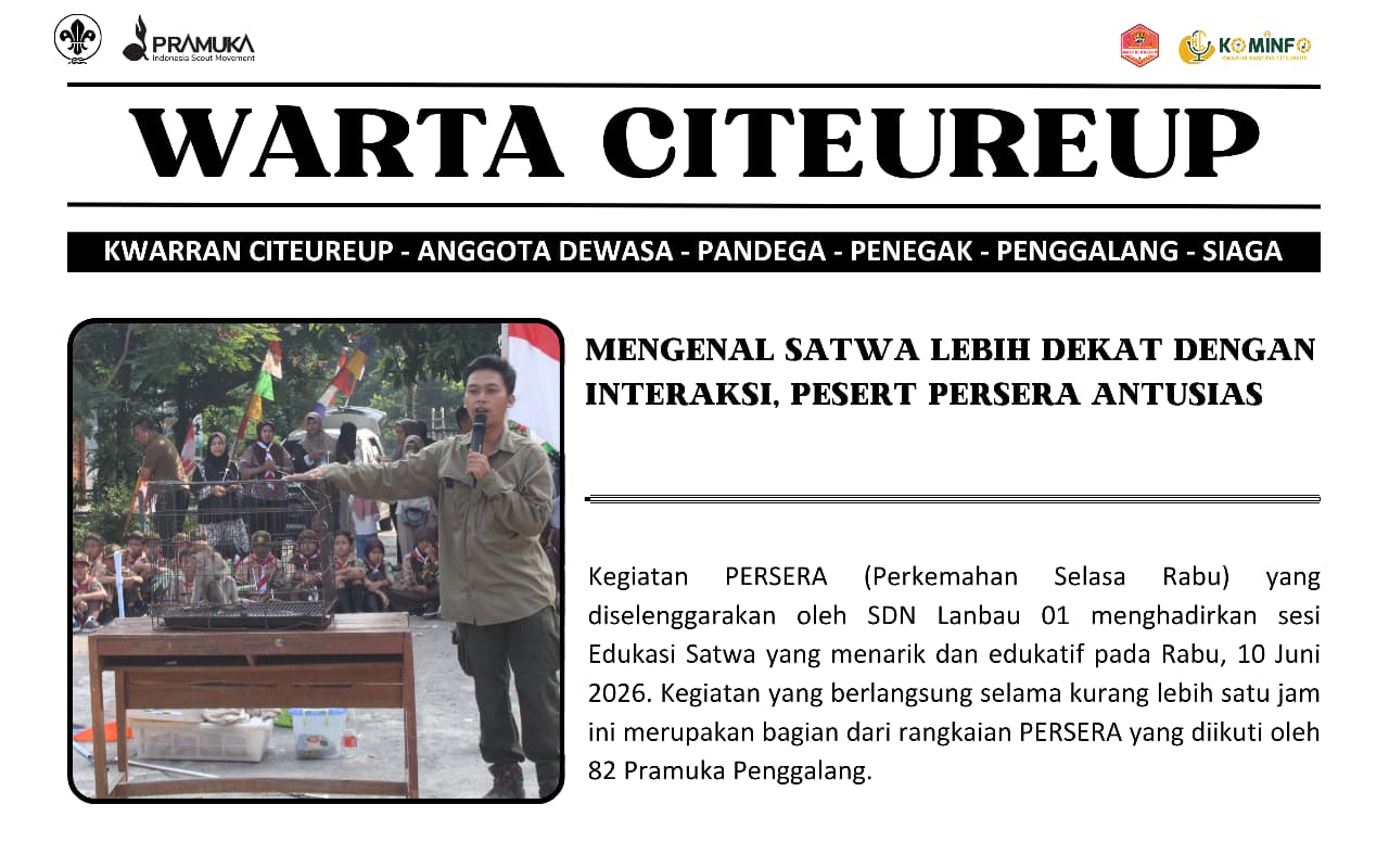 Mengenal Satwa Lebih Dekat Dengan Interaksi, Peserta Persera Antusias!