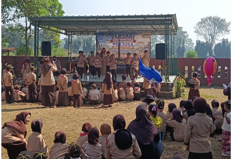 Perkemahan Sehari dan Perkemahan Jum'at-Sabtu Gudep 07-121 & 07-122 Pangkalan SDN Tamansari 05 Berlangsung Meriah