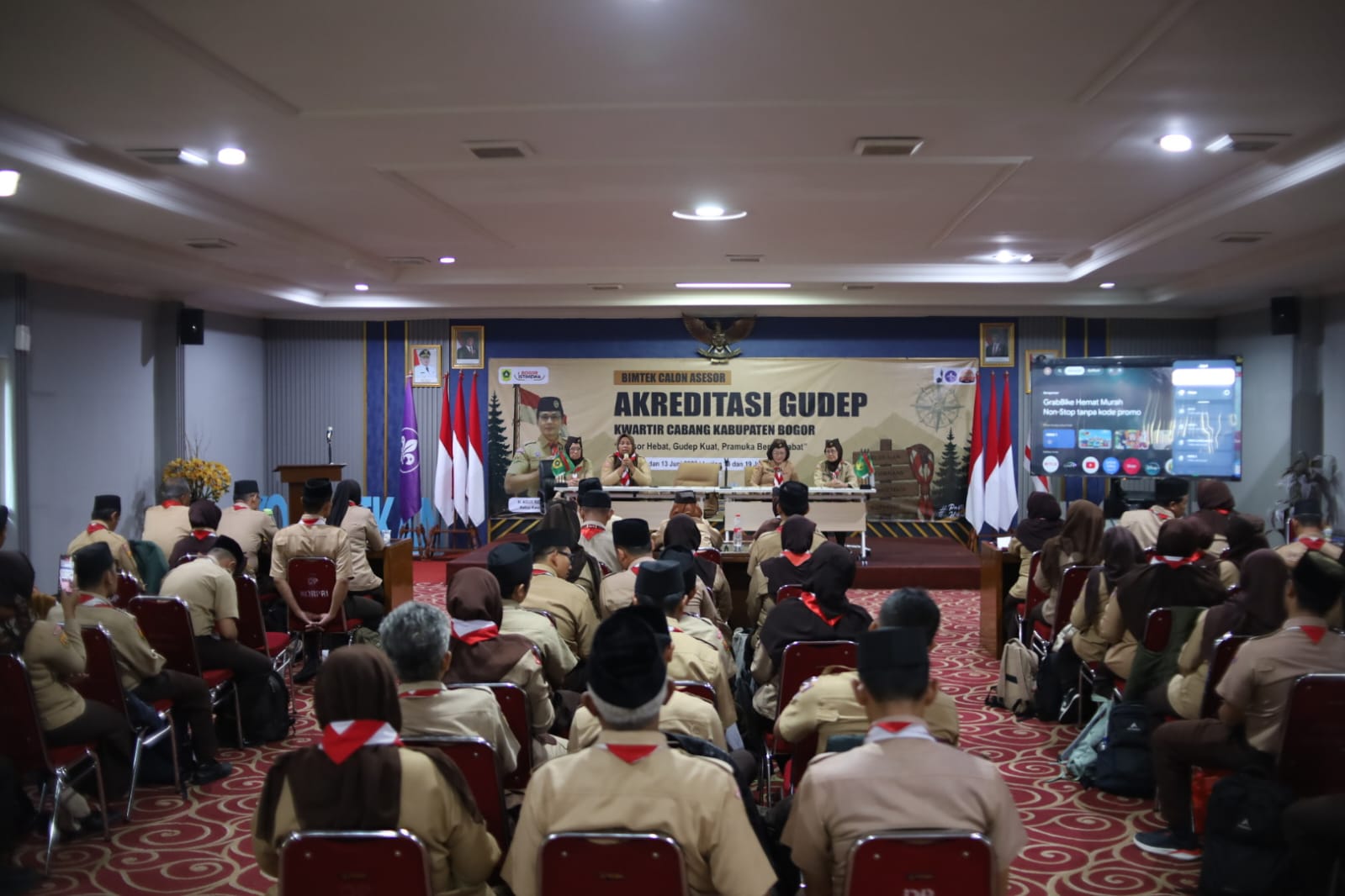 Kwarcab Kabupaten Bogor Siapkan Asesor Andal Melalui Bimbingan Teknis Akreditasi Gugus Depan