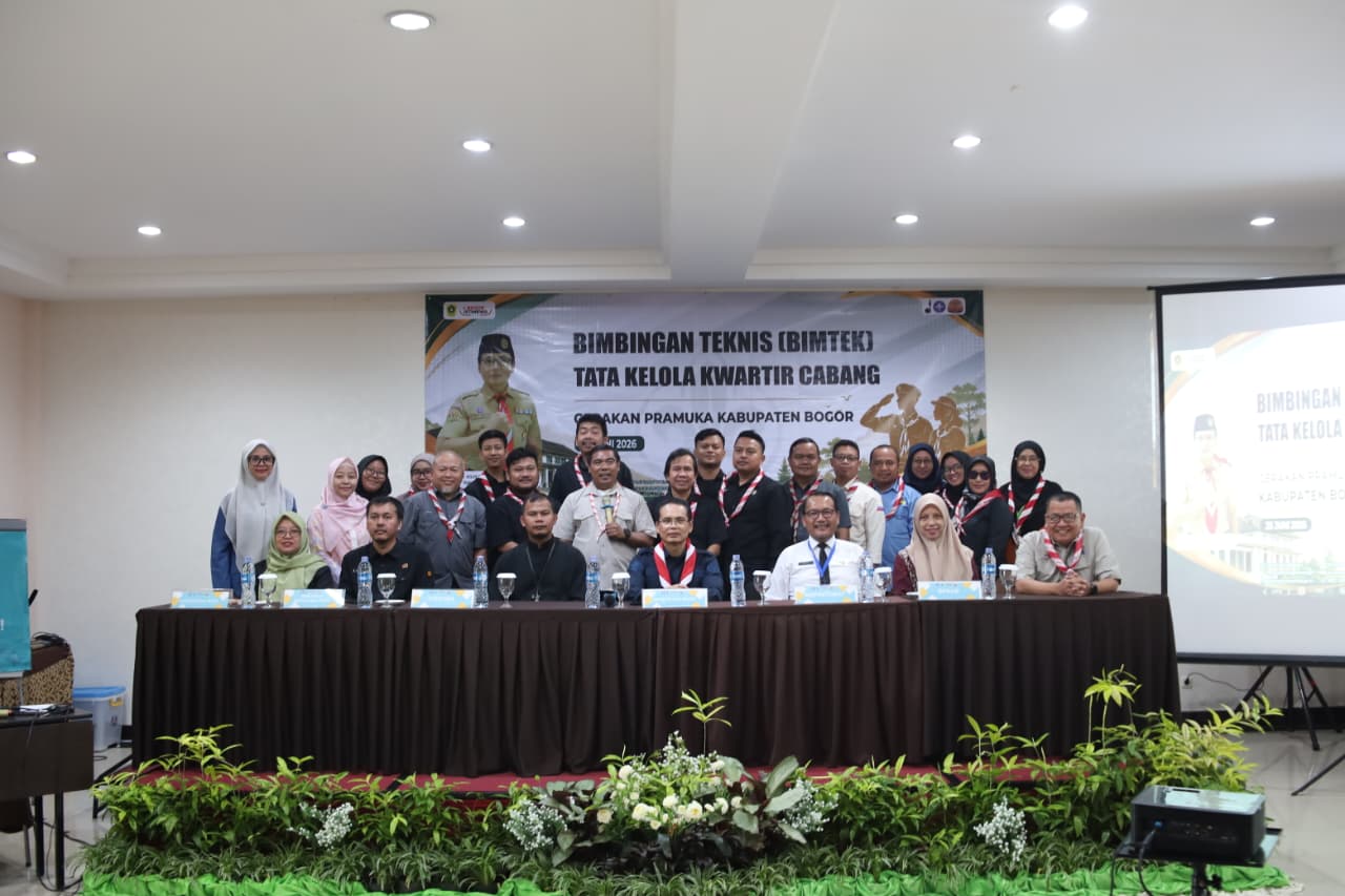 Bimtek Tata Kelola Kesekretariatan Kwarcab Gerakan Pramuka Kabupaten Bogor Tingkatkan Profesionalisme Pengelolaan Organisasi