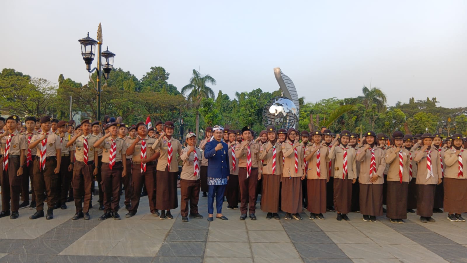 Gerakan Pramuka Kabupaten Bogor Turut Ambil Bagian dalam Semarak Hari Jadi Bogor ke-544