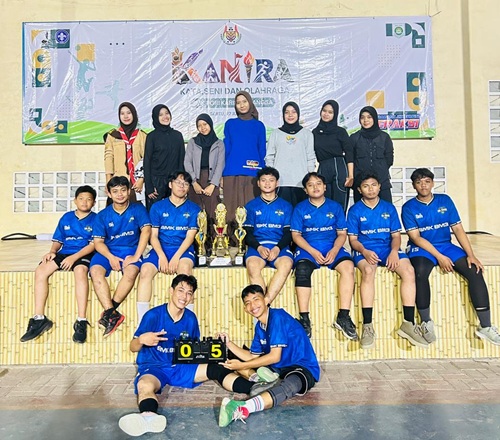 Pramuka SMK Bina Mandiri Multimedia Raih Juara Umum pada KANIRA Kwarran Cileungsi Tahun 2026