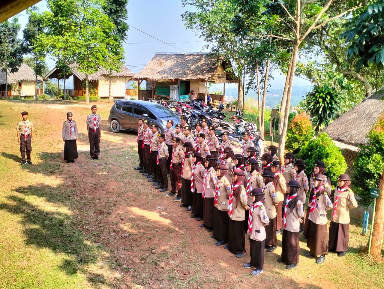 Apel Pembukaan Tandai Dimulainya Penyegaran dan Penguatan Sinergitas Unsur Kwarran Parungpanjang