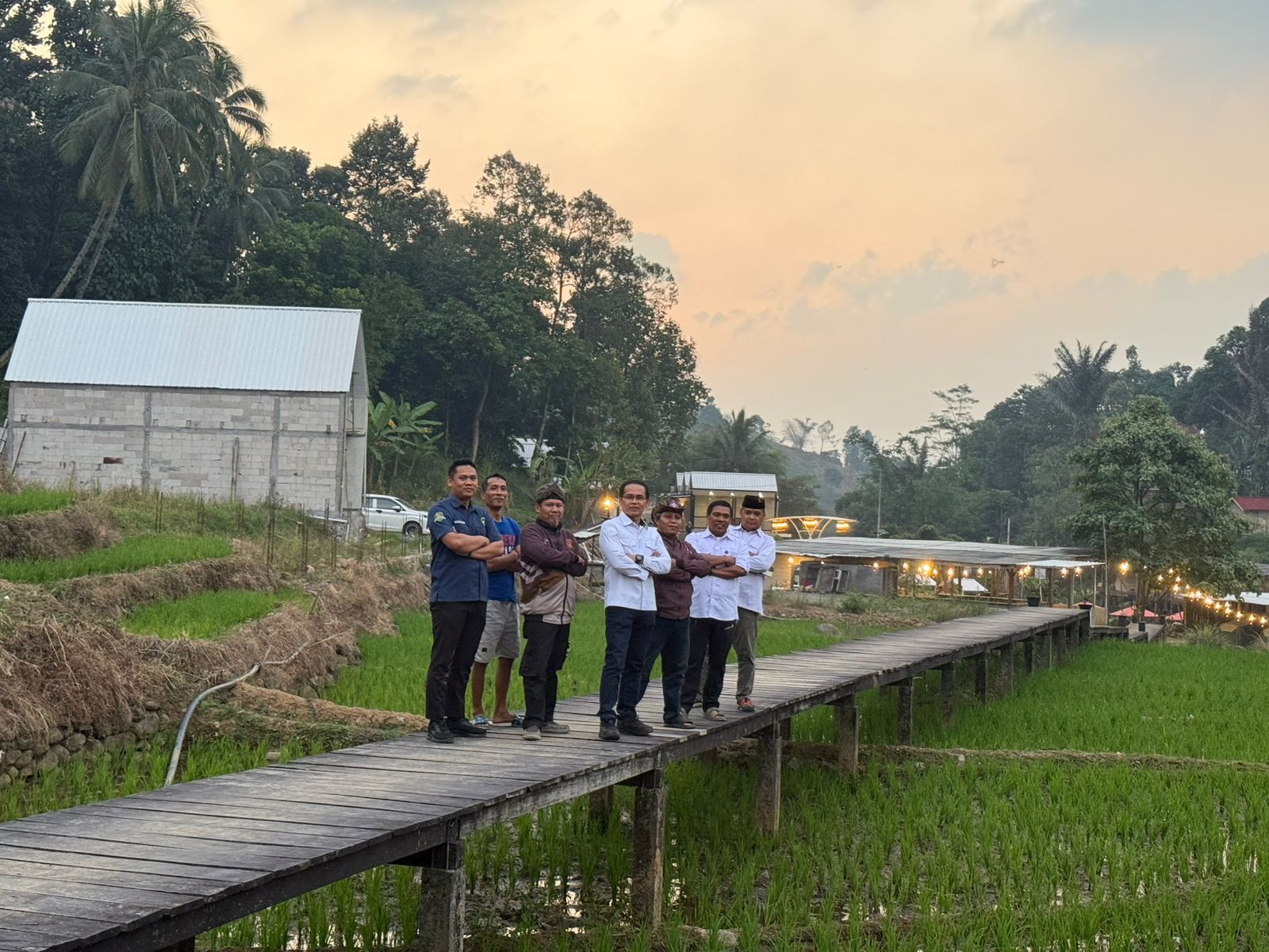Ketua Kwarcab Kabupaten Bogor Tinjau Lokasi Calon Bumi Perkemahan dan Kampung Pramuka di Sentul