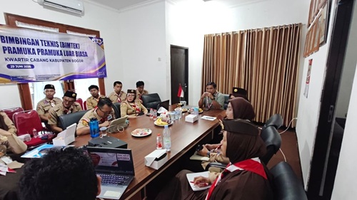 Kwarcab Kabupaten Bogor Perkuat Pramuka Inklusif melalui Bimtek Pramuka Berkebutuhan Khusus
