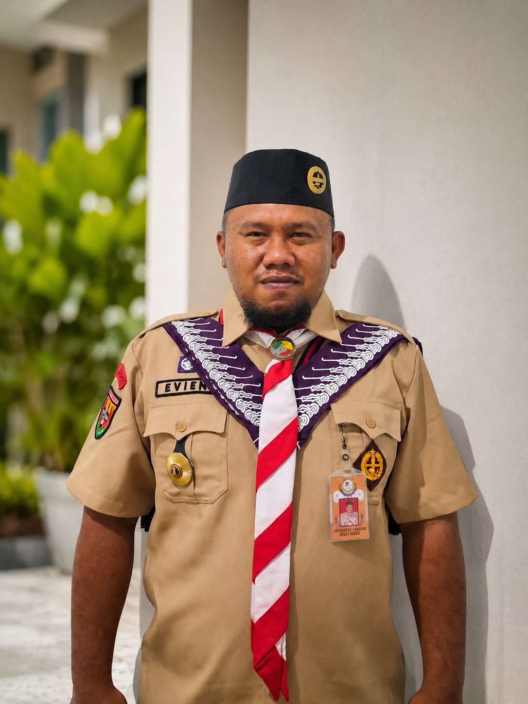 Sekretaris Kwarran Parungpanjang Ikuti Kursus Pelatihan Pembina Pramuka Tingkat Dasar II di Cibubur