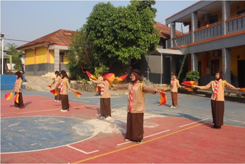 Pramuka SMK Farmasi Bhakti Kencana Bogor Siapkan Demo Ekstrakurikuler untuk Rekrut Anggota Baru