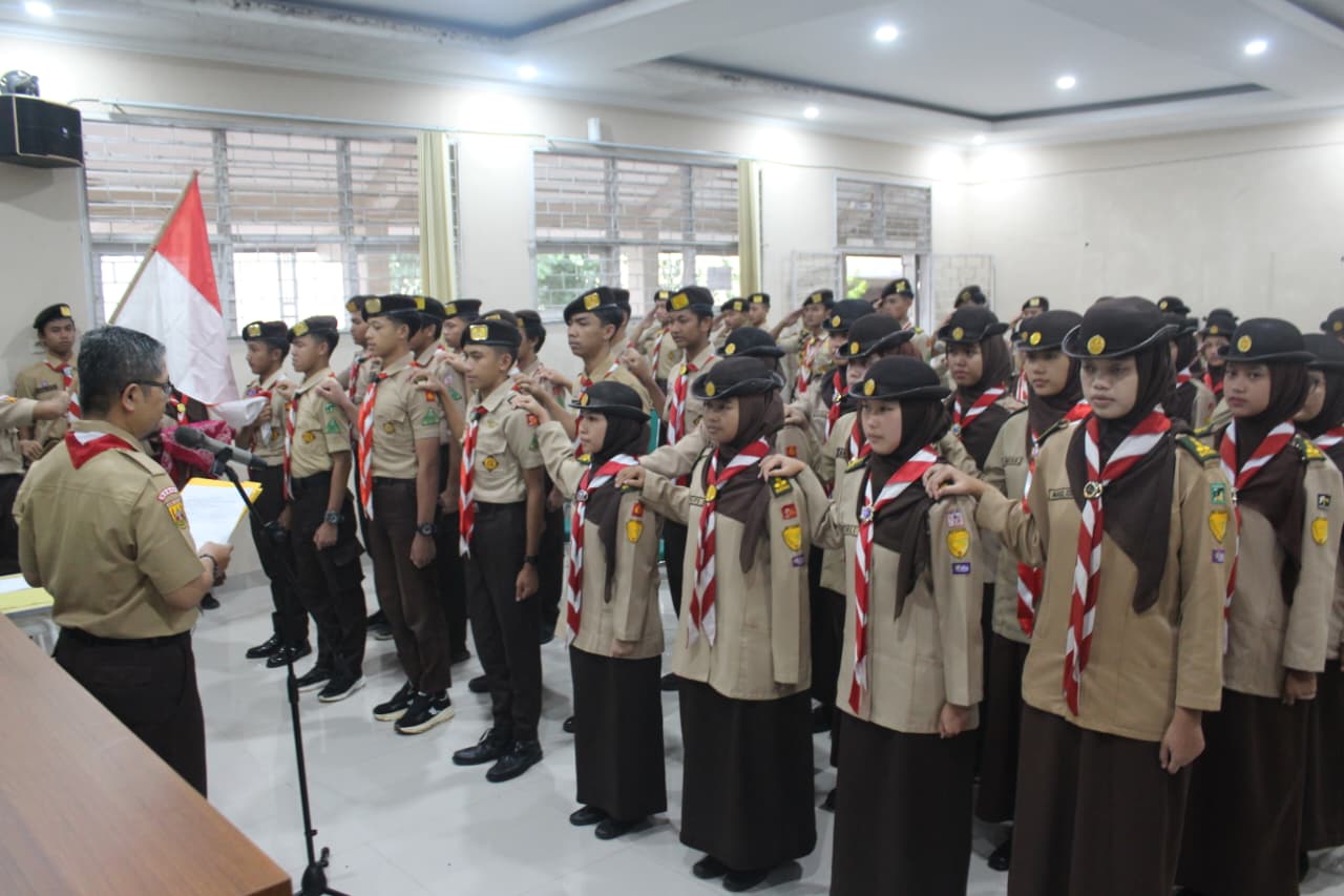 SMAN 1 Tamansari Laksanakan Serah Terima Jabatan Dewan Ambalan Masa Bakti 2026–2027